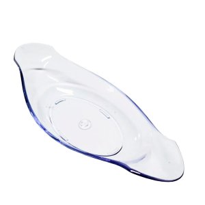 Kit 2 Petisqueira Plástica Cristal Taça Multiuso Banana Split Sb