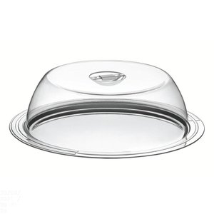 Porta Bolo Tramontina Ciclo em Aço Inox com Tampa 33 Cm Tramontina
