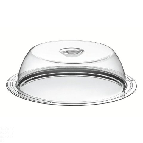 Porta Bolo Tramontina Ciclo em Aço Inox com Tampa 33 Cm Tramontina