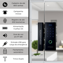 Ver imagem 2 de Fechadura Eletrônica Pado Vidro Fdv200