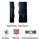 Ver imagem 5 de Fechadura Eletrônica Pado Vidro Fdv200