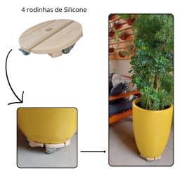 Suporte para Vaso de Planta Penafort Redondo 30x30 - 6