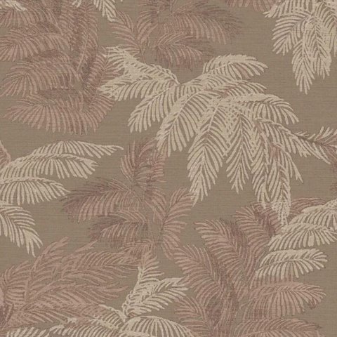 Papel de Parede Thema Folhagem Bronze 28818