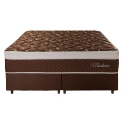 Colchão Queen HELLEN Montana Molas Ensacadas Marrom 158x198x33cm - 4