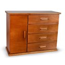 Ver imagem 3 de Cômoda sapateira madeira maciça