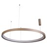 Pendente Led Metal Aluminio Fendi 60w 3000k Giro - 1