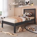 Ver imagem 1 de Cama de Solteiro de Madeira Maciça para Colchão 88x188cm Multimóveis Cr35277