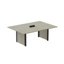 Ver imagem 1 de Mesa de Reunião 2000x1400 MRCPB2014PP Bege/Nogueira Casablanca