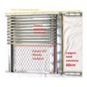Grelha Em Inox Dupla Argentina E Moeda Churrasco 60Cm Larg - 5