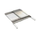 Ver imagem 1 de Grelha Em Inox Dupla Argentina E Moeda Churrasco 60Cm Larg