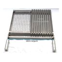 Ver imagem 2 de Grelha Em Inox Dupla Argentina E Moeda Churrasco 60Cm Larg