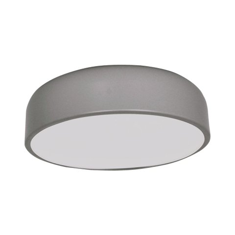 Luminária Plafon Moon Peq 30cm 2 Lamp E27 Silver - 1106 Peq Slv
