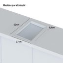 Ver imagem 6 de Cooktop de Indução Embutir Hq 2 Bocas Painel Touch 3500w Preto Hq-ide3502 220v