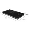 Cooktop de Indução Embutir Hq 2 Bocas Painel Touch 3500w Preto Hq-ide3502 220v - 5
