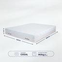 Ver imagem 4 de Colchão Casal Ortopédico D33 Molas Ensacadas Tecido Refrescante Fresh Bf Colchões