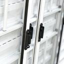 Ver imagem 5 de Veneziana 6 Folhas Aluminio Branco com Grade 1,00x1,20 Linha 18 Modular