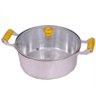 Jogo Panelas Caçarolas Aluminio Batido Fundido Tampa Vidro OkayShop - 2