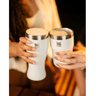 Copo Termico Stanley Pilsner Glass 444ml Branco Pale Stone - 6