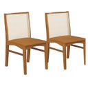 Ver imagem 1 de Conjunto 2 Cadeiras com Tela Capri Courano