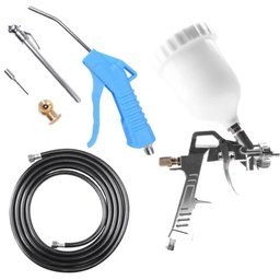 Compressor de Ar Silencioso Isento de óleo 6,4 Pés 50 Litros CSP7050/50L TEKNA + Kit Multiuso 6 Pe - 5