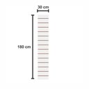 Ver imagem 2 de Painel Canaletado Canelado Placa Mdf Loja Branca 30x180