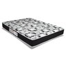 Colchão Queen Espuma D33 Supreme Prtó Saúde Black (158x198x17) - Luckspuma - 1