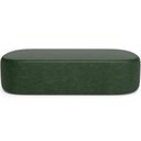 Ver mais imagens de Cabeceira Cama Box Casal 140cm Lanna com Puff Recamier Doha W01 Couríssimo Verde - Lyam Decor