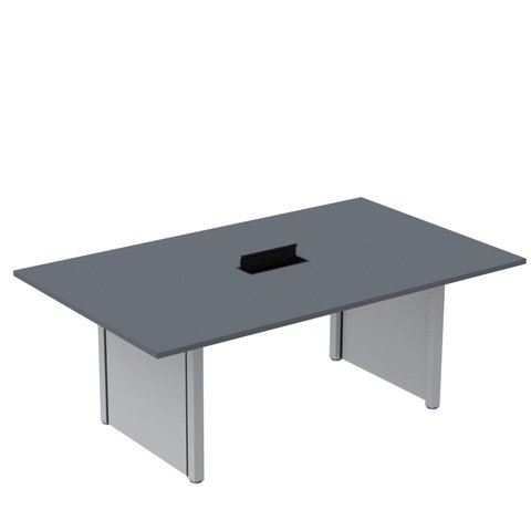 Mesa de Reunião 2000x1400 MRCPB2014PP Cinza/Grafito