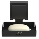 Ver imagem 2 de Saboneteira de Parede Porta Sabonete com Ventosa Preto Max