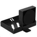 Ver imagem 4 de Saboneteira de Parede Porta Sabonete com Ventosa Preto Max