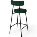 Ver imagem 7 de Kit 06 Banquetas Baixa para Cozinha Sala de Jantar Bar Bancada Milão L02 Bouclê Verde - lyam decor L