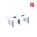 Ver imagem 1 de Mesa de Reunião 3200x1200 MRCPB3212PP Branco/Grafito