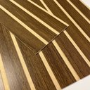 Ver imagem 3 de Placa Painel Ripado Decorativo Inspirazzo Kit com 20 Placas:freijó
