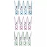 Prendedor de Plástico Fashion 12 Peças - 6063 - Mor Prendedor Plastico Fashion 12pc Mor 6063 Met.mor - 1