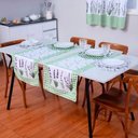 Ver imagem 3 de Caminho de Mesa Estampado Allegra 1 Peça 1,25m X 43cm 100% Poliéster - Lavanda