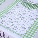 Ver imagem 5 de Caminho de Mesa Estampado Allegra 1 Peça 1,25m X 43cm 100% Poliéster - Lavanda