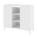 Ver imagem 1 de Balcão Buffet Curve 2 Portas Branco - Brv