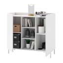 Ver imagem 3 de Balcão Buffet Curve 2 Portas Branco - Brv