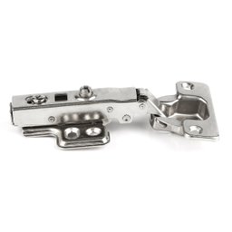 Dobradiça Reta 35mm Pistão Amortecedor e Calço Click 100 Unidades - Jomarca - 2