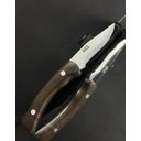 Ver imagem 1 de Faca Fox Inox 3” com Cabo de Madeira e Bainha Artesanal – Compacta, Leve e Precisa