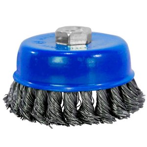 Escova Rotativa de Aço para Lixadeira 100mm 4" Danmi®