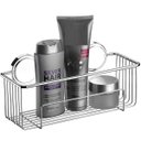 Ver imagem 2 de Porta Shampoo Fixação Adesivo Prateleira Multiuso Cromado Future