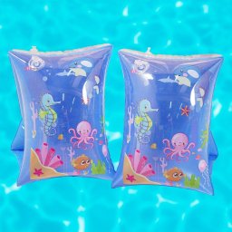 Boia de Braço Jogo para Criança 27x17cm Azul - 3