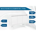 Ver imagem 2 de Balcão de Escritório ME4120 c/ 3 Portas Rústico - Tecno Mobili