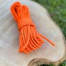 Paracord 550 Libras 4mm Corda De Sobrevivência Tática Militar 10 Metros 366kgf Laranja Cítrico - 7