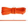 Paracord 550 Libras 4mm Corda De Sobrevivência Tática Militar 10 Metros 366kgf Laranja Cítrico - 3