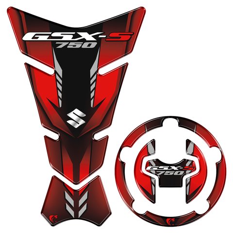 Adesivo Resinado Protetor De Tanque Motos Suzuki GSX-S 750 Teu Adesivo Adesivo Resinado Protetor De 