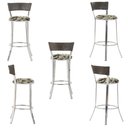 Ver imagem 5 de Kit Banqueta Bistro para Bar, Cozinha, Balcão em Alumínio e Fibra Tc Zanutto 6 Unidades Argila