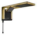Ver imagem 1 de Chuveiro Acqua Duo Black Matte Gold 220v 7800w