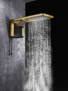 Ver imagem 2 de Chuveiro Acqua Duo Black Matte Gold 220v 7800w